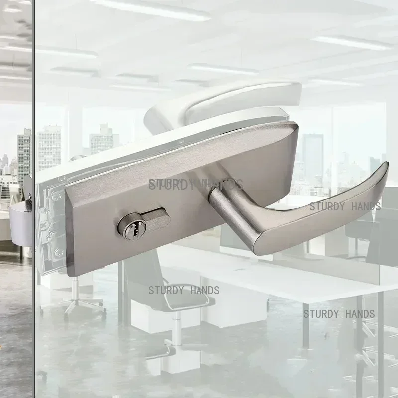 Glass Door Hinge - Zamek do szklanych drzwi biurowych Łazienka