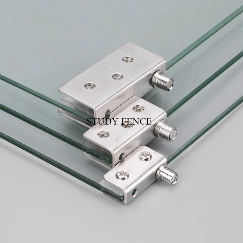 Glass Door Hinge - 2 Zestawy Zawiasów do Szkła ze